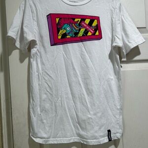 White Graphic Kids Tee